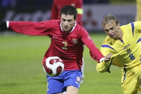 UKRAINE SERBIA SOCCER