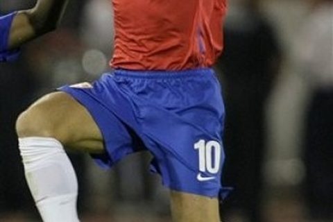 Soccer WCup Group D Serbia Stankovic