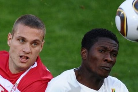 Nemanja Vidic, Srbija-Gana, Svetsko Prvenstvo 2010