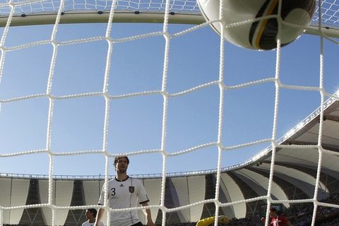 Gol Milana Jovanovica na utakmici Srbija-Nemacka, Port Elizabet, Juni 18,2010