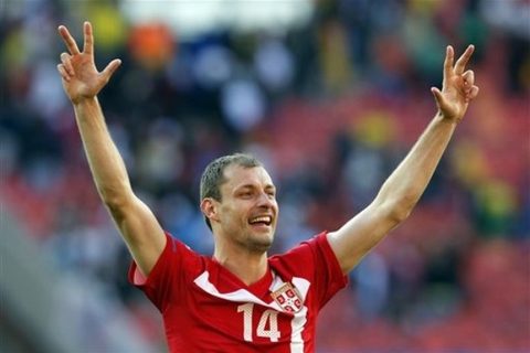 Jovanovic tri prsta - Srbija-Nemacka SP2010 Juzna Afrika