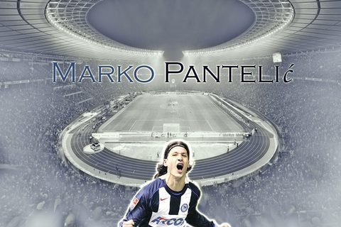 Marko Pantelic fudbaler Herte: wallpaper, pozadina, poster za desktop 1024x746