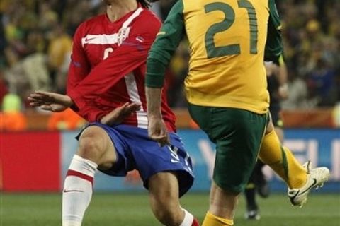 South Africa Soccer WCup Australia Serbia