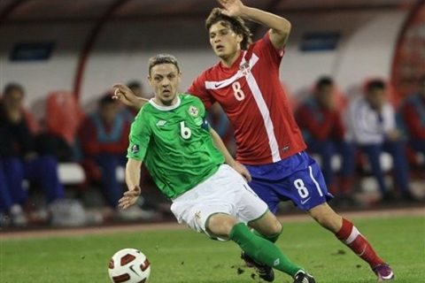 Serbia Northern Ireland Euro 2012 Soccer