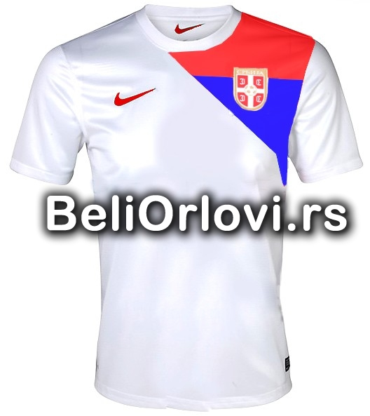 Novi dres Srbije - beli - za SP 2014 Novi dres Srbije - beli - za SP 2014